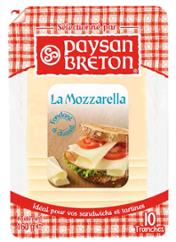 P.BRETON MOZARELLA EN TRANCHES 160G