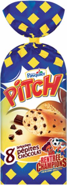 PASQUIER PITCH PÉPITES CHOCOLAT x8 310G