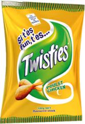 TWISTIES POULET 250G