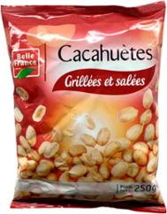 CACAHUÈTES GRILLÉES ET SALÉES 250G