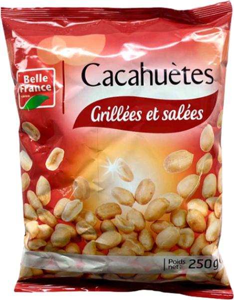 CACAHUÈTES GRILLÉES ET SALÉES 250G