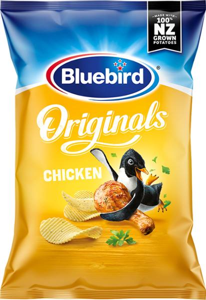 CHIPS POULET 150G BLUEBIRD