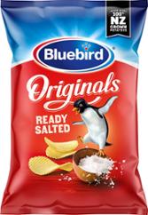 CHIPS SALÉES 150G BLUEBIRD