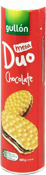 BISCUITS MEGA DUO CHOCOLAT 500G