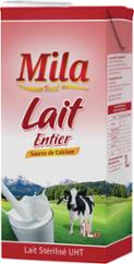 LAIT ENTIER UHT 1L