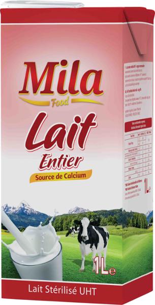 LAIT ENTIER UHT 1L