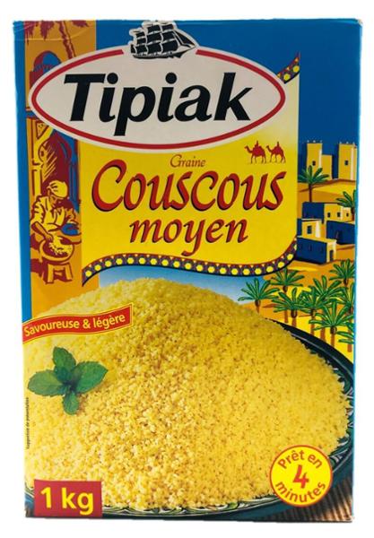 COUSCOUS MOYEN 1KG TIPIAK