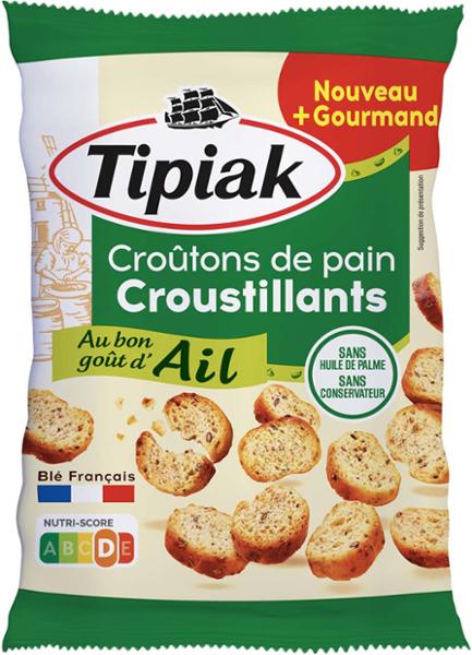 CROUTONS À L'AIL 75G TIPIAK