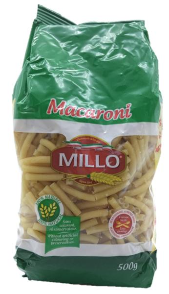 PÂTES MACARONI 500G MILLO