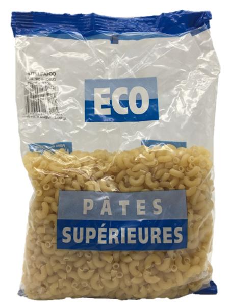 PÂTES SUPÉRIEURES COQUILLETTE 450G ECO