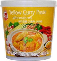 PÂTE DE CURRY JAUNE 400G COCK