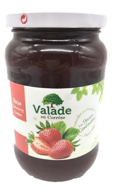 CONFITURE DE FRAISE 450G VALADE