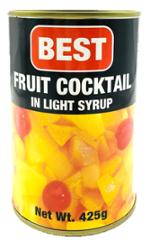 COCKTAIL DE FRUITS AU SIROP 425G BEST