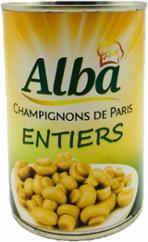 CHAMPIGNONS DE PARIS ENTIERS 425G