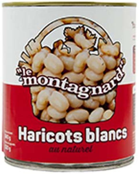 HARICOTS BLANCS AU NATUREL 840G