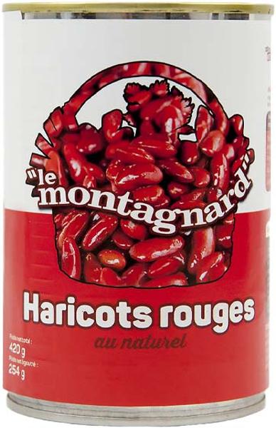 HARICOTS ROUGES AU NATUREL 425G