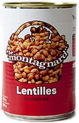 LENTILLES AU NATUREL 425G