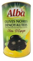 OLIVES NOIRES DÉNOYAUTÉES 4,3KG