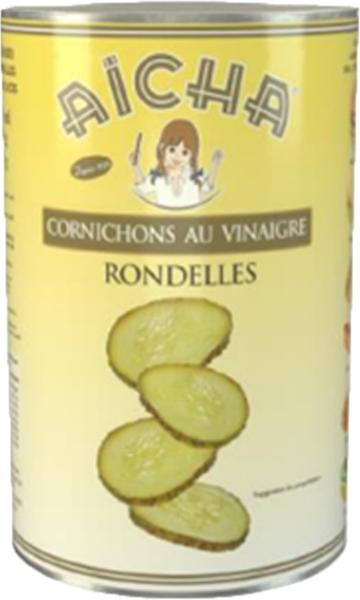 CORNICHONS AU VINAIGRE EN RONDELLES 5/1