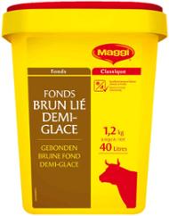 FONDS BRUN LIÉ DEMI-GLACE 1,2KG MAGGI