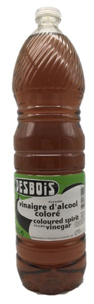 VINAIGRE D'ALCOOL COLORÉ 1,5L DESBOIS