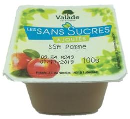 PURÉE DE POMMES SSA 100Gx120