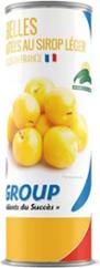 MIRABELLES DÉNOYAUTÉES AU SIROP 1,5KG