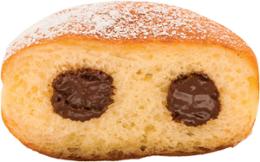 BEIGNETS FOURRÉS CHOCO/NOISETTE 75G x 40