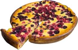 CLAFOUTIS FRUITS ROUGES P.DÉCOUPÉS 900G