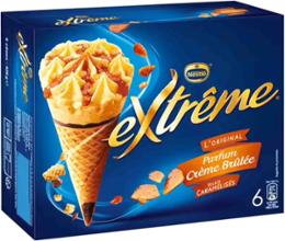 NESTLÉ CÔNES EXTRÊME CRÈME BRULÉE 690ML