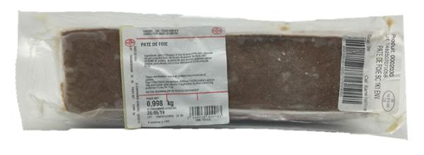 PÂTÉ DE FOIE ENV. 1,2KG FASSIER