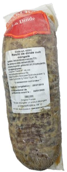 ROULÉ DE DINDONNEAU CUIT 2KG