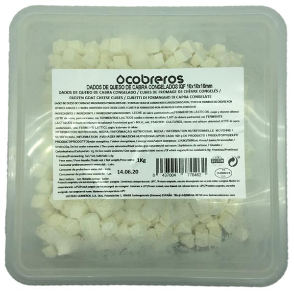 DÉS DE CHÈVRE 10 MM IQF 1KG x 3