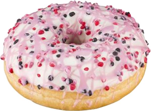 DONUTS CHEESECAKE FRAMBOISE 70G x 48