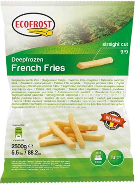 ECOFROST FRITES 9/9 2,5KG