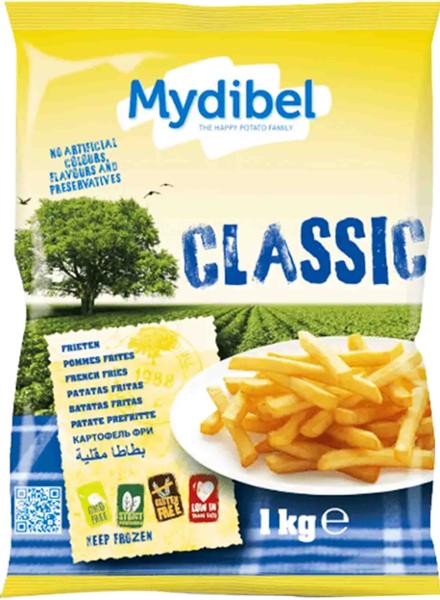 MYDIBEL FRITES CLASSIQUES 9/9 1KG