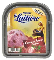 GLACE COEUR DE FRAISE 2,4L LA LAITIÈRE