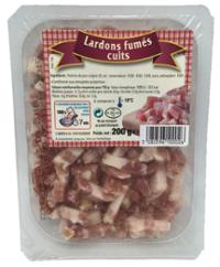 LARDONS FUMÉS CUITS 200G MARION