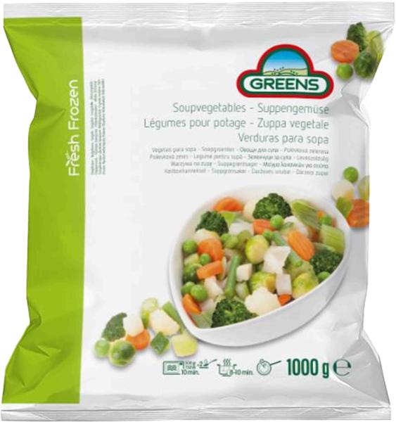 LÉGUMES POUR POTAGE 1KG GREENS