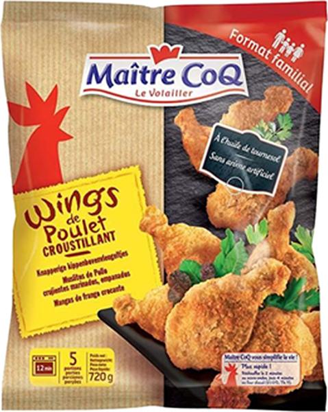 MANCHONS DE POULET PANÉS 720G MAÎTRE COQ