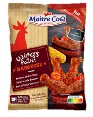 MANCHONS DE POULET BBQ 1KG MAÎTRE COQ