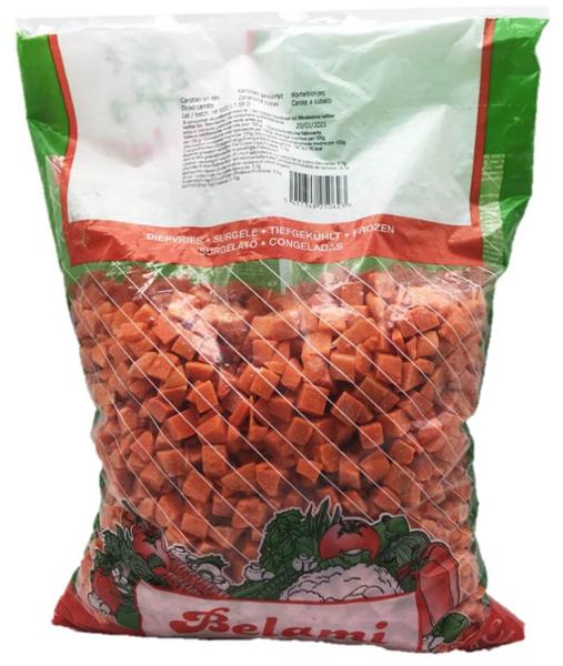 CAROTTES EN CUBES 2,5KG BELAMI