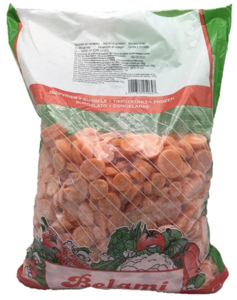 CAROTTES EN RONDELLES 2,5KG BELAMI