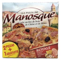 PIZZA ROYALE 2 x 400G + 1 GRATUITE