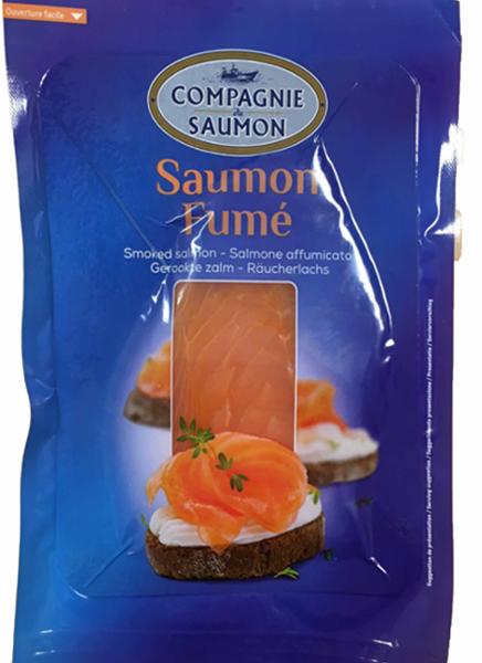 SAUMON FUME 4 TRANCHES 100G