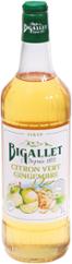 SIROP CITRON VERT/GINGEMBRE BIGALLET 1L