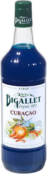 SIROP CURACAO BLEU BIGALLET 1L