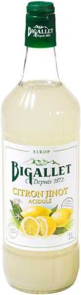 SIROP DE CITRON JINOT BIGALLET 1L