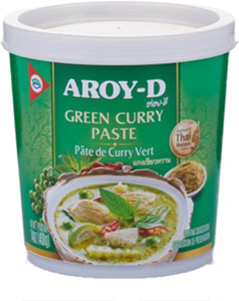 PÂTE DE CURRY VERT AROY-D 400G