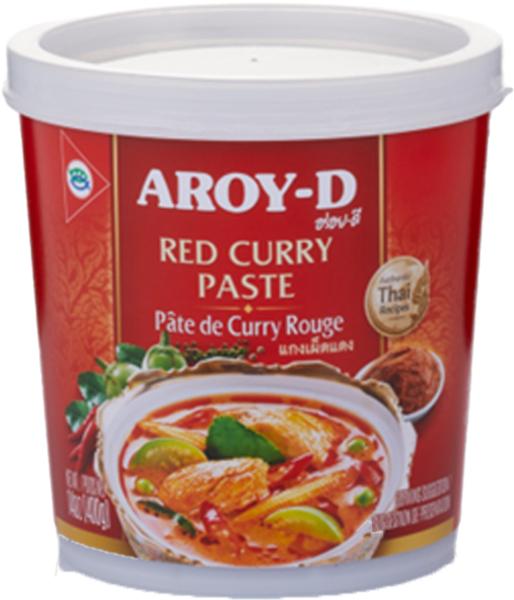 PÂTE DE CURRY ROUGE AROY-D 400G